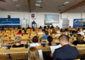 10.06.2025. Kielce. Akademia Nauk Stosowanych im. prof. E. Lipińskiego. Szkolenie dla przedstawicieli zakładowych Komisji Antymobbingowych / Fot. Daniel Czwartosz - Radio Kielce