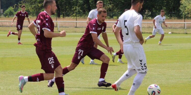 28.06.2025. Mecz Korona Kielce - Polonia Warszawa / Fot Jakub Rożek - Radio Kielce