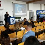 10.06.2025. Kielce. Akademia Nauk Stosowanych im. prof. E. Lipińskiego. Szkolenie dla przedstawicieli zakładowych Komisji Antymobbingowych / Fot. Daniel Czwartosz - Radio Kielce