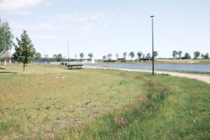 Skatepark przy zalewie Antoniów w gminie Radoszyce / Fot. Magdalena Galas-Klusek - Radio Kielce