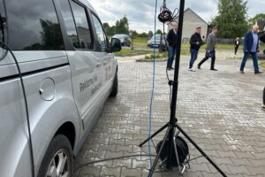 11.06.2025. Trzemoszna w gminie Końskie. Program "Interwencja" Radia Kielce i TVP3 Kielce / Fot. Wojciech Połeć - Radio Kielce