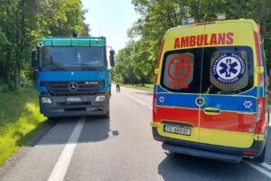 12.06.2025. Dębno. Wypadek / źródło: policja