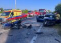 14.06.2025. Wola Jachowa. Wypadek / źródło: straż pożarna