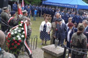 14.06.2025. Uroczystości patriotyczne na Wykusie / Fot. Anna Głąb - Radio Kielce