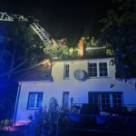 23.06.2025. Nocna nawałnica / Fot. Asp. Piotr Błaszczyk PSP Skarżysko-Kamienna