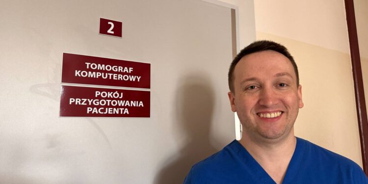 Nowa oferta badań w Szpitalu Specjalistycznym w Sandomierzu. Na zdjęciu: Michał Tarnowski, specjalista kardiolog / Fot. Szpital Specjalistyczny w Sandomierzu