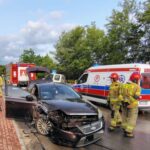 09.06.2025. Zagnańsk. Wypadek / Fot. Straż Pożarna
