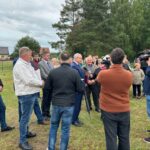 11.06.2025. Trzemoszna w gminie Końskie. Program "Interwencja" Radia Kielce i TVP3 Kielce / Fot. Wojciech Połeć - Radio Kielce