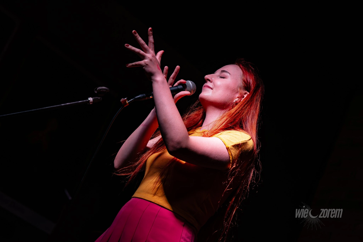 Koncert Zuzy Wiśniewskiej w Radiu Kielce