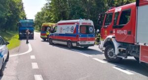 12.06.2025. Dębno. Wypadek / źródło: policja