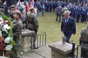 14.06.2025. Uroczystości patriotyczne na Wykusie / Fot. Anna Głąb - Radio Kielce
