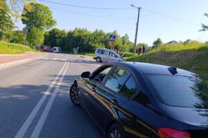 15.06.2025. Wygiełzów. Wypadek / źródło: policja