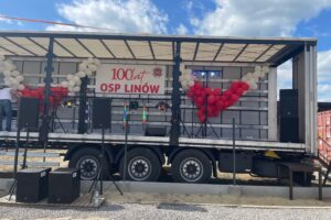 28.06.2025. Zawichost. 100-lecie Ochotniczej Straży Pożarnej w Linowie / Fot. Grażyna Szlęzak- Radio Kielce