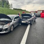 07.06.2025. Łączna. Wypadek / źródło: straż pożarna