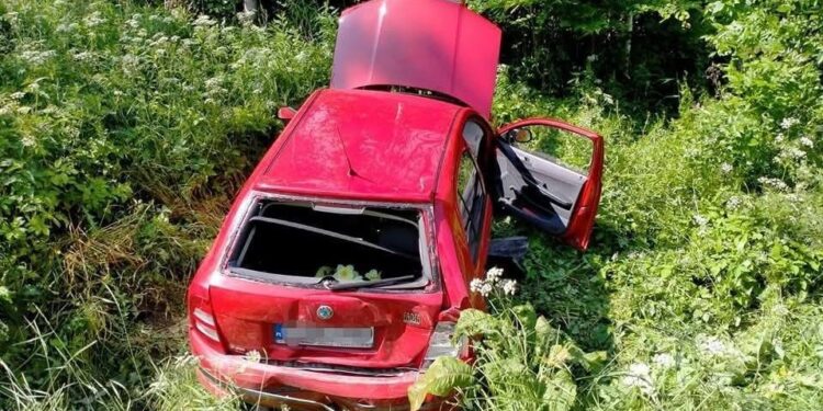 Spore utrudnienia po wypadku na krajowej „74”