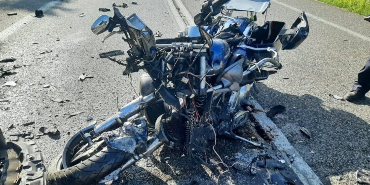 Motocyklista zmarł mimo reanimacji. Śmiertelny wypadek w Woli Jachowej