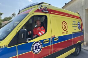 Nowy ambulans Świętokrzyskiego Centrum Ratownictwa Medycznego i Transportu Sanitarnego w Kielcach / źródło: Świętokrzyskie Centrum Ratownictwa Medycznego i Transportu Sanitarnego - Facebook