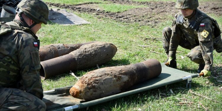 Rakiety z czasów II wojny światowej na podwórku