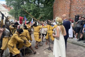 21.06.2025. Sandomierz. Flisacy / Fot. Grażyna Szlęzak - Radio Kielce