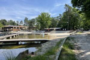 28.06.2025. Golejów. Kąpielisko / Fot. Grażyna Szlęzak - Radio Kielce