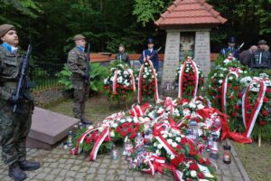 14.06.2025. Uroczystości patriotyczne na Wykusie / Fot. Anna Głąb - Radio Kielce