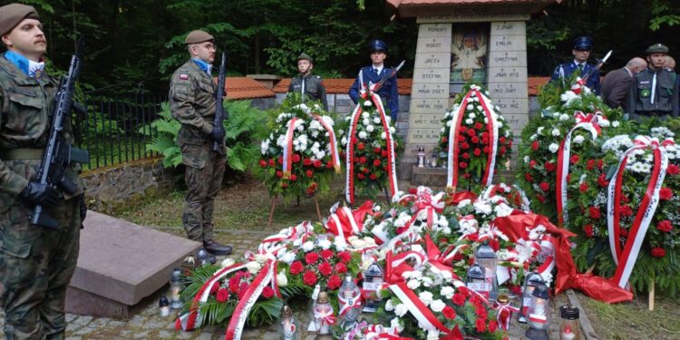 14.06.2025. Uroczystości patriotyczne na Wykusie / Fot. Anna Głąb - Radio Kielce