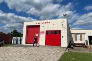 28.06.2025. Zawichost. 100-lecie Ochotniczej Straży Pożarnej w Linowie / Fot. Grażyna Szlęzak- Radio Kielce