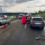 07.06.2025. Łączna. Wypadek / źródło: straż pożarna
