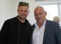 Na zdjęciu (od lewej): Kamil Kuzera, Grzegorz Domagała / Fot. Sparta Kazimierza Wielka - Facebook