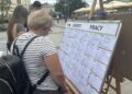 25.06.2025. Kielce. Rynek. Wakacyjne Targi Pracy / Fot. Krzysztof Bujnowicz - Radio Kielce