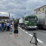 25.06.2025. Klimontów. Interwencja / Fot. Arkadiusz Miller - Radio Kielce