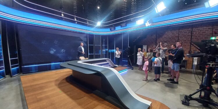 28.06.2025. Kielce. Dzień otwarty w TVP3 Kielce / Fot. Piotr Sawa - Radio Kielce