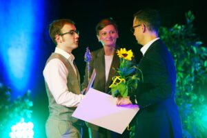 10.06.2025. Kielce. Mała scena KCK. Wręczenie statuetek „Nadzieje Kielc” / Fot. Wiktor Taszłow - Radio Kielce
