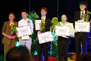 10.06.2025. Kielce. Mała scena KCK. Wręczenie statuetek „Nadzieje Kielc” / Fot. Wiktor Taszłow - Radio Kielce