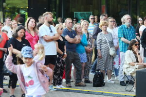 14.06.2025. Kielce. Uwielbienie w Centrum Miasta / Fot. Wiktor Taszłow – Radio Kielce