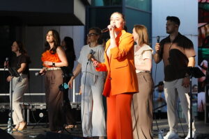 14.06.2025. Kielce. Uwielbienie w Centrum Miasta / Fot. Wiktor Taszłow – Radio Kielce