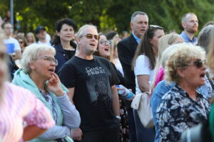 14.06.2025. Kielce. Uwielbienie w Centrum Miasta / Fot. Wiktor Taszłow – Radio Kielce