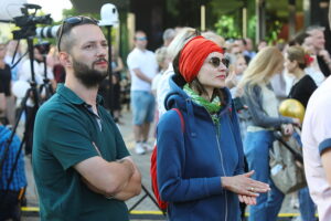 14.06.2025. Kielce. Uwielbienie w Centrum Miasta / Fot. Wiktor Taszłow – Radio Kielce