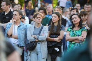 14.06.2025. Kielce. Uwielbienie w Centrum Miasta / Fot. Wiktor Taszłow – Radio Kielce