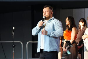 14.06.2025. Kielce. Uwielbienie w Centrum Miasta / Fot. Wiktor Taszłow – Radio Kielce