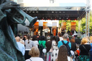 14.06.2025. Kielce. Uwielbienie w Centrum Miasta / Fot. Wiktor Taszłow – Radio Kielce