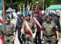 15.06.2025. Momina, w gminie Waśniów. Obchody 81. rocznicy śmierci płk. Jana Piwnika „Ponurego”, połączone z 15. rocznicą nadania jego imienia miejscowej szkole / Fot. Wiktor Taszłow - Radio Kielce