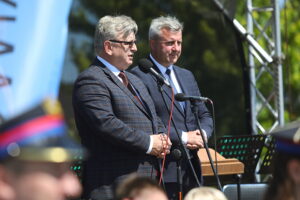 15.06.2025. Daleszyce. XVI Powiatowy Przegląd Orkiestr Dętych / Fot. Wiktor Taszłow - Radio Kielce