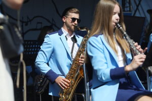 15.06.2025. Daleszyce. XVI Powiatowy Przegląd Orkiestr Dętych / Fot. Wiktor Taszłow - Radio Kielce
