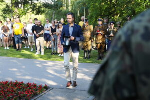 15.06.2025. Kielce. Uroczystości upamiętniające 81. rocznicę udanego zamachu na Franza Wittka / Fot. Wiktor Taszłow - Radio Kielce