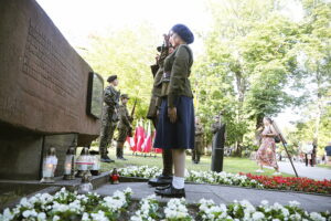 15.06.2025. Kielce. Uroczystości upamiętniające 81. rocznicę udanego zamachu na Franza Wittka / Fot. Wiktor Taszłow - Radio Kielce
