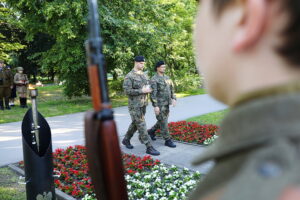 15.06.2025. Kielce. Uroczystości upamiętniające 81. rocznicę udanego zamachu na Franza Wittka / Fot. Wiktor Taszłow - Radio Kielce