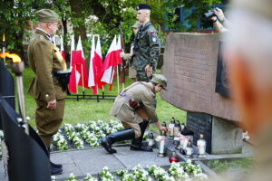 15.06.2025. Kielce. Uroczystości upamiętniające 81. rocznicę udanego zamachu na Franza Wittka / Fot. Wiktor Taszłow - Radio Kielce