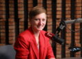 27.06.2025. Radio Kielce. Rozmowa Dnia. Na zdjęciu: Agata Wojda - prezydentka Kielc / Fot. Wiktor Taszłow - Radio Kielce