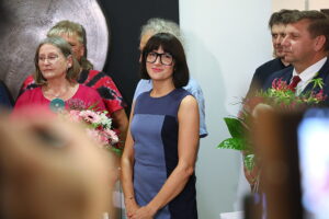 27.06.2025. Kielce. BWA. Wystawa Stanisławy Zacharko-Łagowskiej, wieloletniej dyrektor Biura Wystaw Artystycznych w Kiecach / Fot. Wiktor Taszłow - Radio Kielce